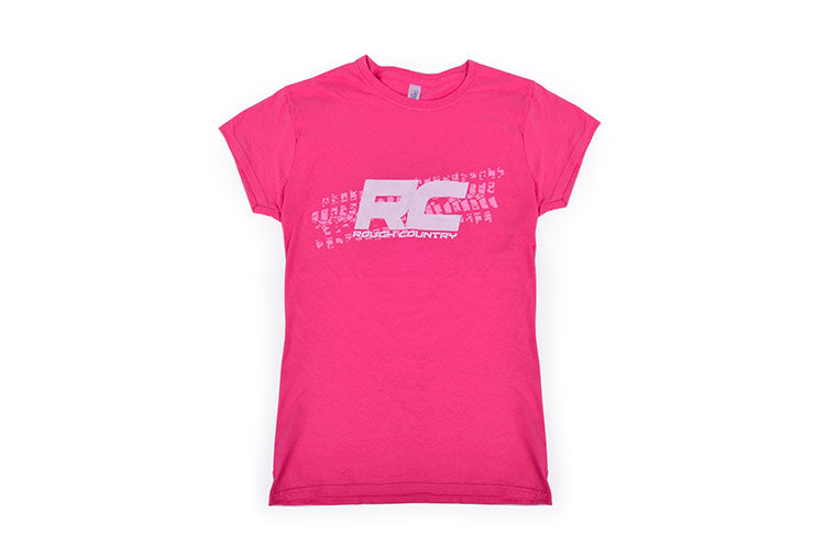 Rough Country Rough Country T-Shirt | Women Fts Fit | Pink | Size L