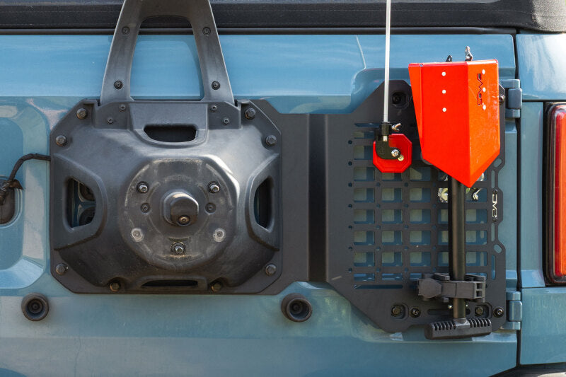 DV8 Offroad 2021-2025 Ford Bronco Tailgate Reinforcement Molle Panel