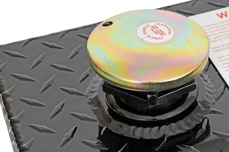 Dee Zee Universal Tanks - Auxiliary L-Shape Black Tread Aluminum (80 Gal)