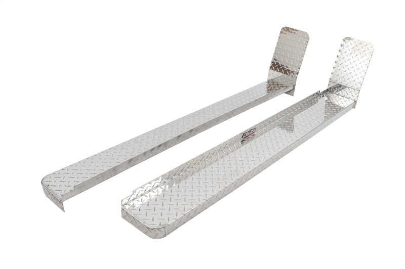 Dee Zee 09-21 Chevrolet/GMC Express/Savana Van Running Board Cab Section Brite-Tread Aluminum