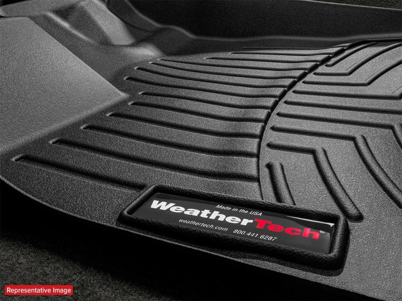 WeatherTech 2019+ Chevrolet Silverado 1500 / GMC Sierra 1500 Vinyl Front FloorLiner - Black