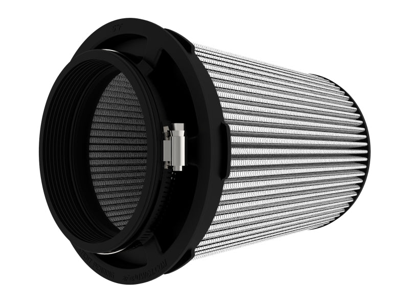 aFe MomentumINtake Replacement Air Filter w/Pro DRY S 5IN F x 7IN B x 5-1/2IN T (Inverted) X 9IN