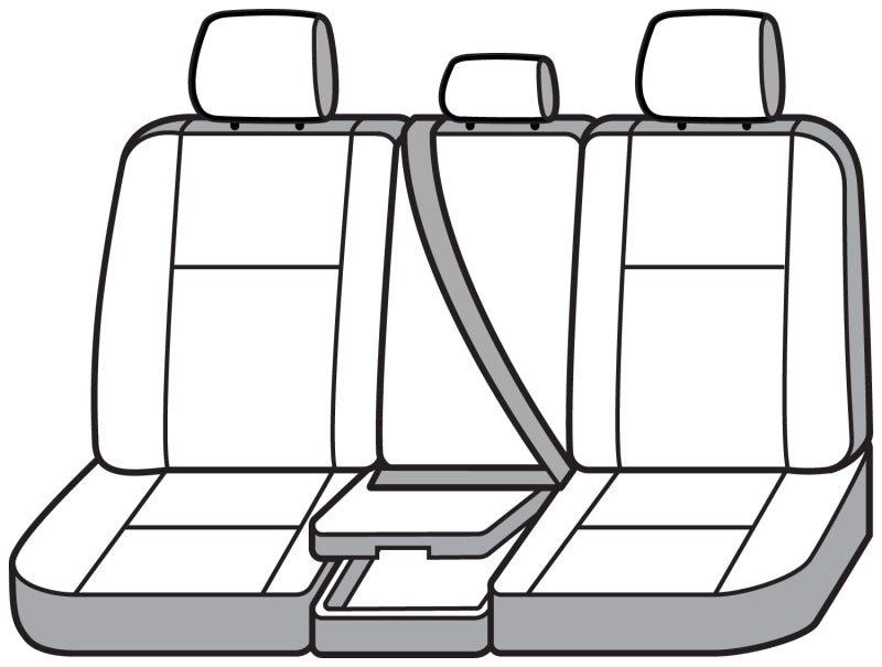 Covercraft 11-14 Ford F150 Polycotton SeatSaver Custom Front Row Seat Covers - Taupe