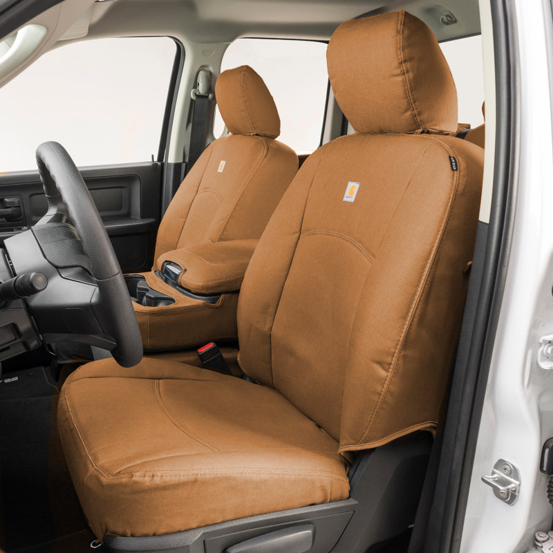 Covercraft 20-24 Toyota Highlander Carhartt PrecisionFit Custom Second Row Seat Covers - Brown