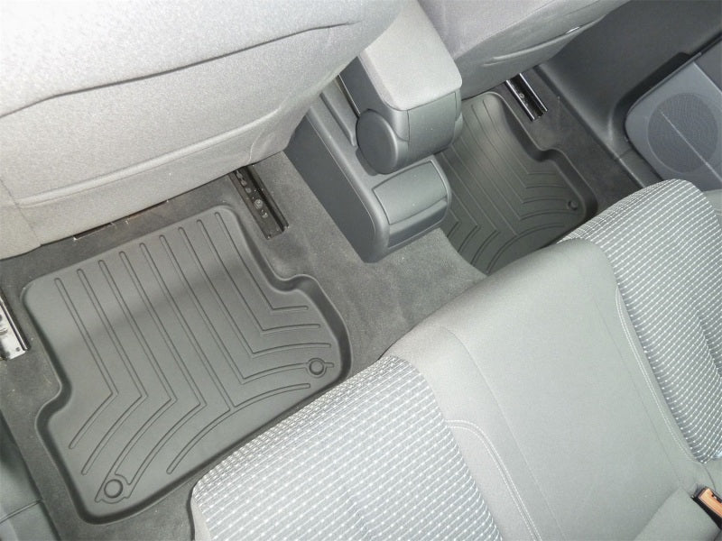 WeatherTech 02-08 Audi A4/S4/RS4 Rear FloorLiner - Black