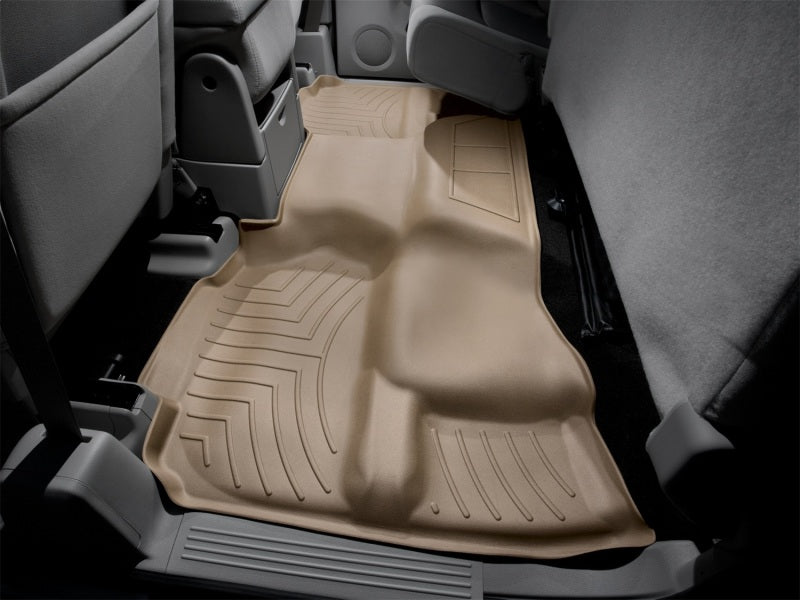 WeatherTech 07-13 Chevrolet Silverado Extended Cab Rear FloorLiner - Tan