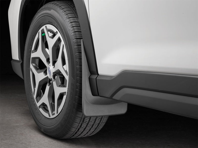 WeatherTech 19-23 Subaru Forester No Drill MudFlaps - Black