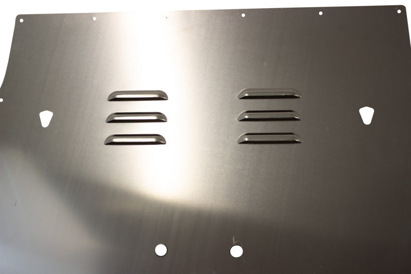 Fishbone Offroad 07-12 Jeep Wrangler JK Hood Louver Raw Unpainted