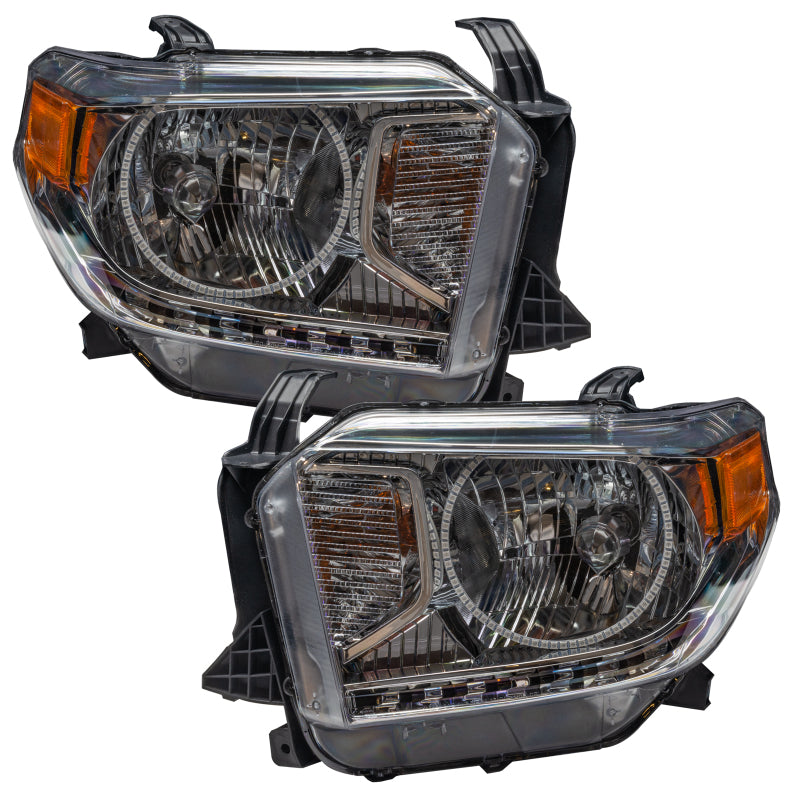 Oracle 14-17 Toyota Tundra SMD HL - Dual Halo Kit - ColorSHIFT w/o Controller