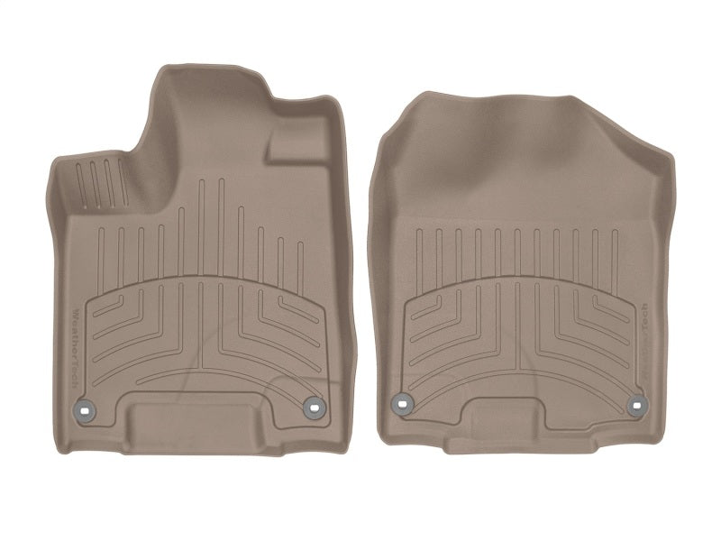 WeatherTech 2016+ Honda Pilot Front FloorLiner HP - Tan
