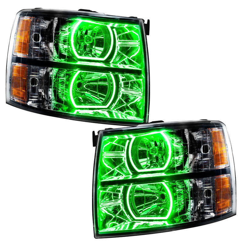 Oracle 07-13 Chevrolet Silverado SMD HL - Black - Square Style - w/o Controller