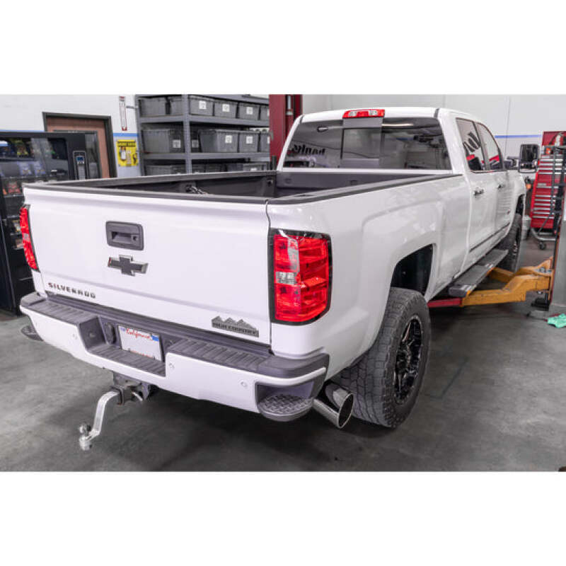 Banks Power 11-15 Chevrolet Silverado 6.6L LML 5in Monster Exhaust w/ SideKick S/S Chrome Tip