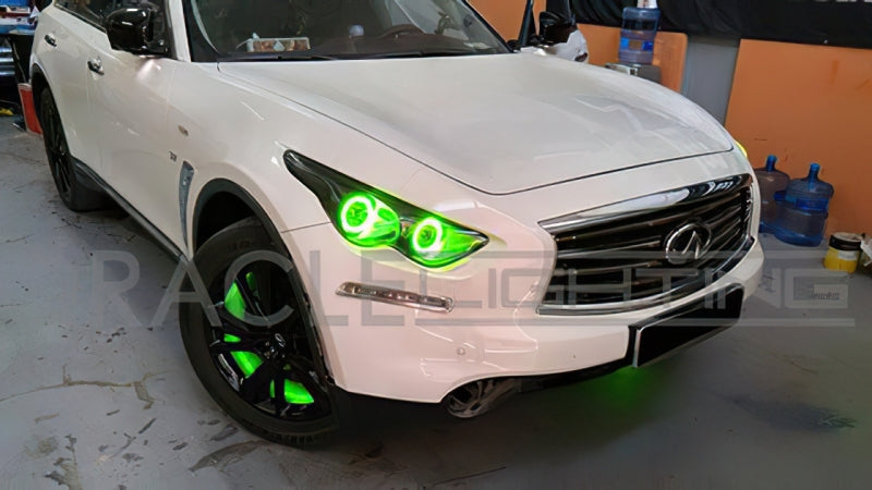 Oracle Infiniti QX70 09-15 LED Halo Kit - Blue