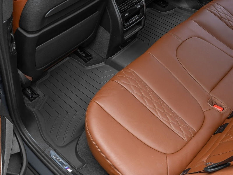 WeatherTech 19-24 BMW X5 40i / 21-23 X5 45e / 20-23 X5 M Rear FloorLiner HP - Black