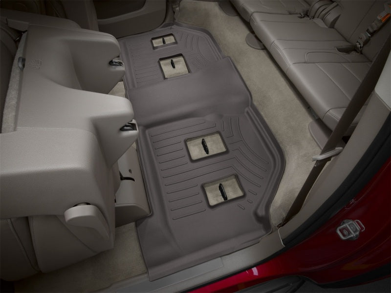 WeatherTech 2015+ Cadillac Escalade ESV Rear FloorLiner - Cocoa