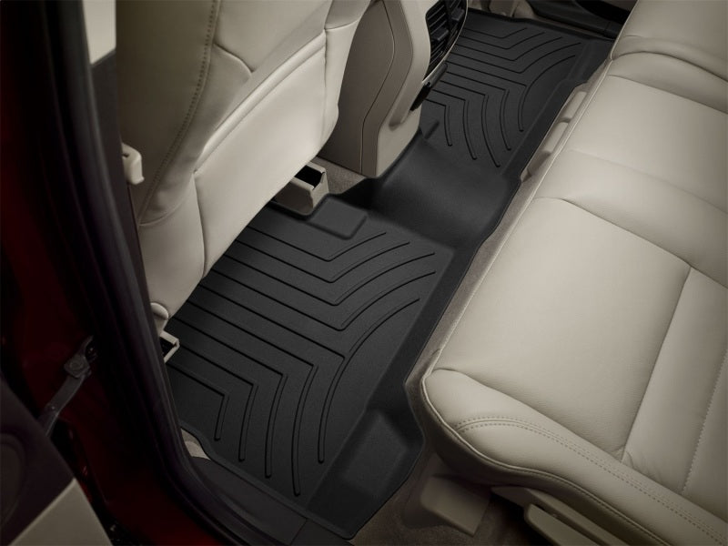 WeatherTech 13-18 Ford C-Max / 13-14 Ford Escape Rear FloorLiner HP - Black