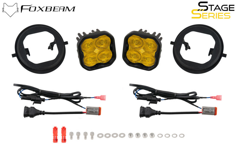 Diode Dynamics SS3 Max Type 2003 Sierra Kit ABL Yellow SAE Fog
