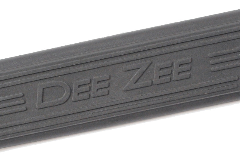 Dee Zee Universal Tubes - 3In Round Universal - Black Steel RegCab