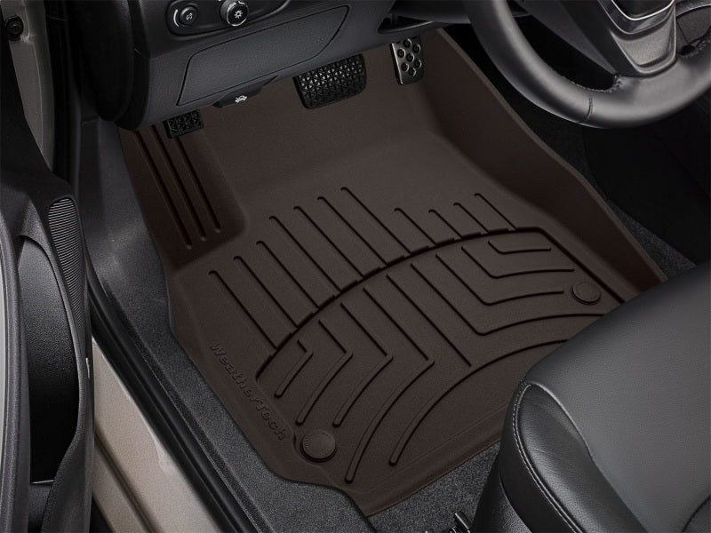 WeatherTech 2016+ Chevrolet Malibu Front FloorLiner HP - Cocoa