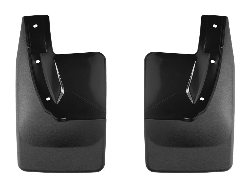 WeatherTech 2022 Ford Maverick (Incl. Hybrid) Rear No Drill MudFlaps - Black