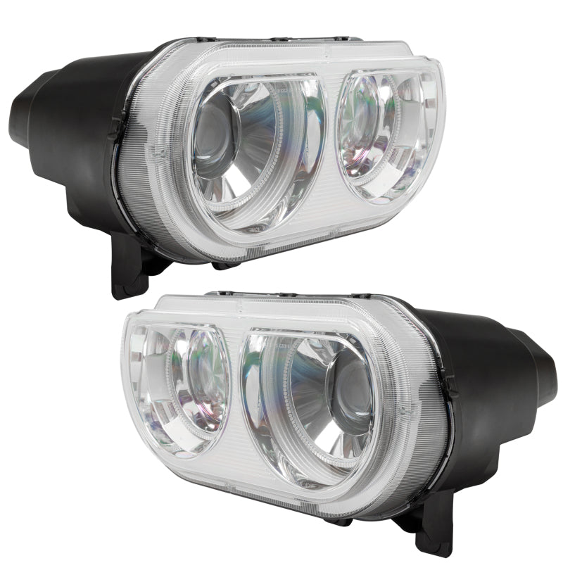Oracle 08-14 Dodge Challenger SMD HL (HID Style) - ColorSHIFT Dynamic