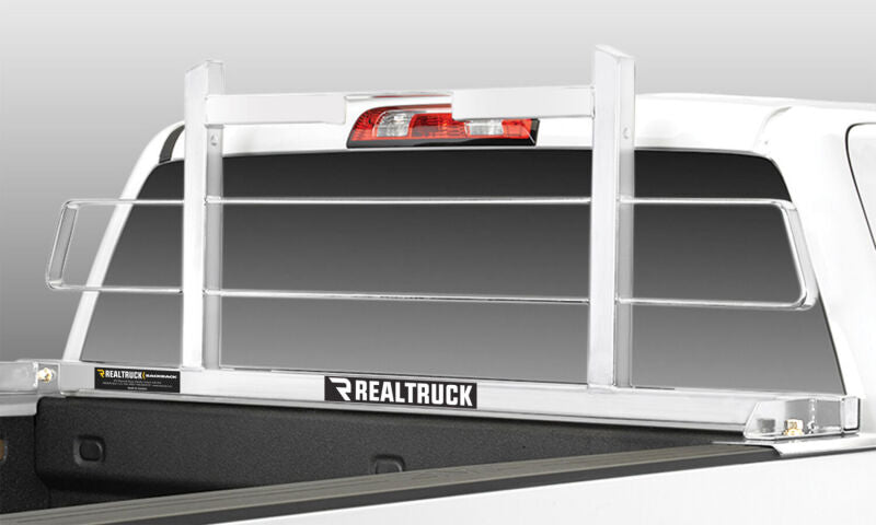BackRack 09-23 Dodge RAM 1500 w/o RamBx 8ft Bed Original Rack Shortened Frame ONLY (Req. HW) - White