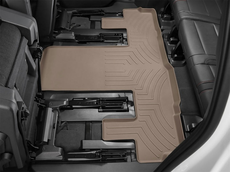 WeatherTech 2021+ Cadillac Escalade ESV Rear (2nd Row) FloorLiner - Tan