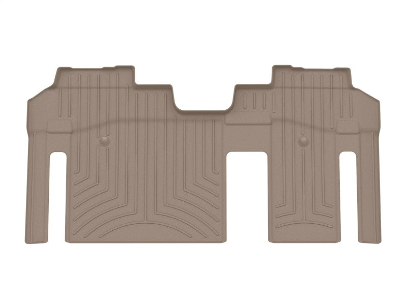 WeatherTech 2021+ Toyota Sienna Rear (2nd Row) FloorLiner HP - Tan (8 Passenger)