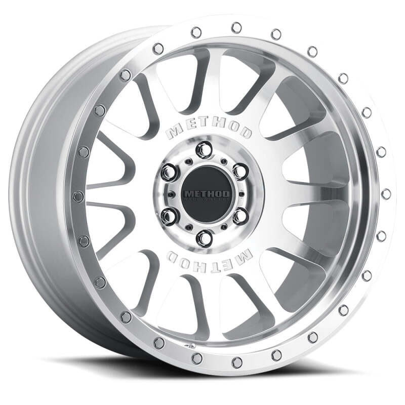 Method MR605 NV Beadlock 20x10 -24mm 8x170 Offset Machined - Clear Coat