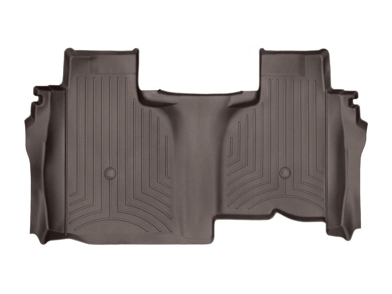 WeatherTech 2019+ Chevrolet Silverado 1500 Rear FloorLiner - Cocoa