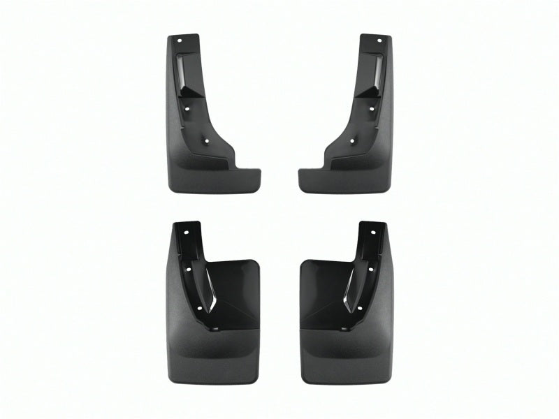 WeatherTech 2022 Ford Maverick (Incl. Hybrid) Front/Rear No Drill Mudflaps - Black