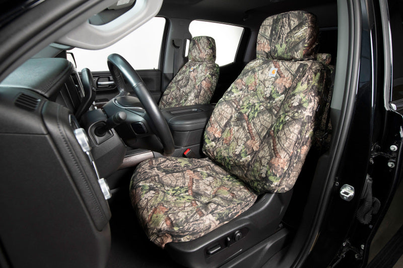 Covercraft 14-21 Toyota Tundra Carhartt Camo SeatSaver Custom Second Row Seat Covers - Mossy Oak