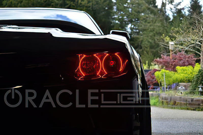 Oracle Chevrolet Camaro Non-RS 14-15 LED Dual Halo Kit Round Style - Blue