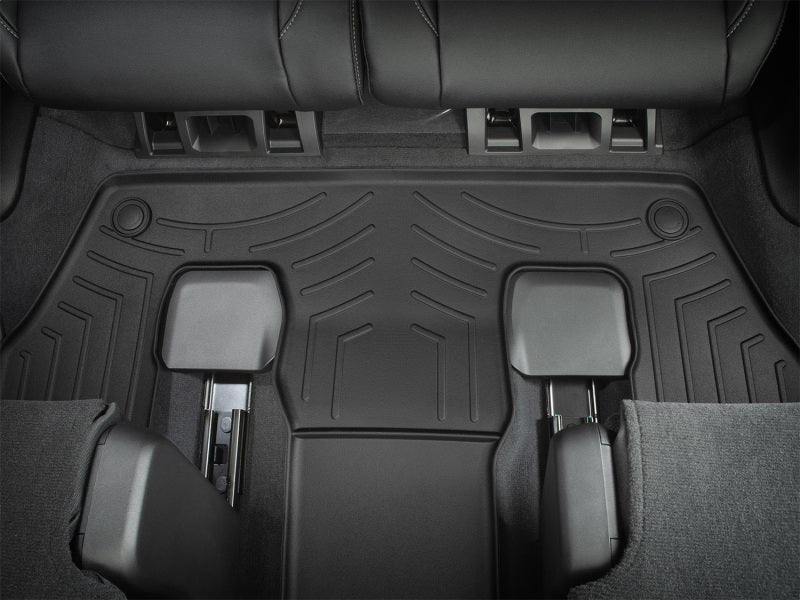 WeatherTech 2021+ Jeep Grand Cherokee L (2nd Row Bucket With Center Console) Rear FloorLiner - Black