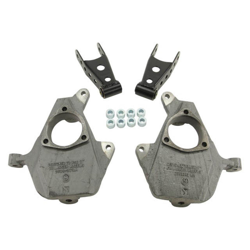 Belltech LOWERING KIT 2014 Silverado/Sierra All Cabs 2WD 2in Front/2in or 3in Rear w/o Shocks