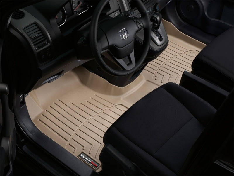 WeatherTech 07+ Honda CR-V Front Floorliner OTH - Tan
