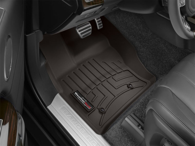 WeatherTech 2013+ Land Rover Range Rover Front FloorLiner - Cocoa