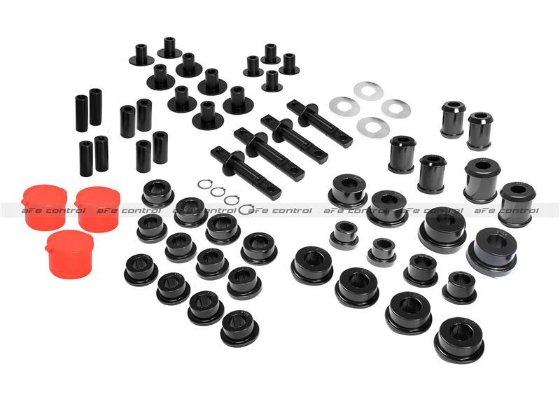 aFe Control Arm Bushing/Sleeve Set 06-13 Chevrolet Corvette C6 Z06/ZR1 Black