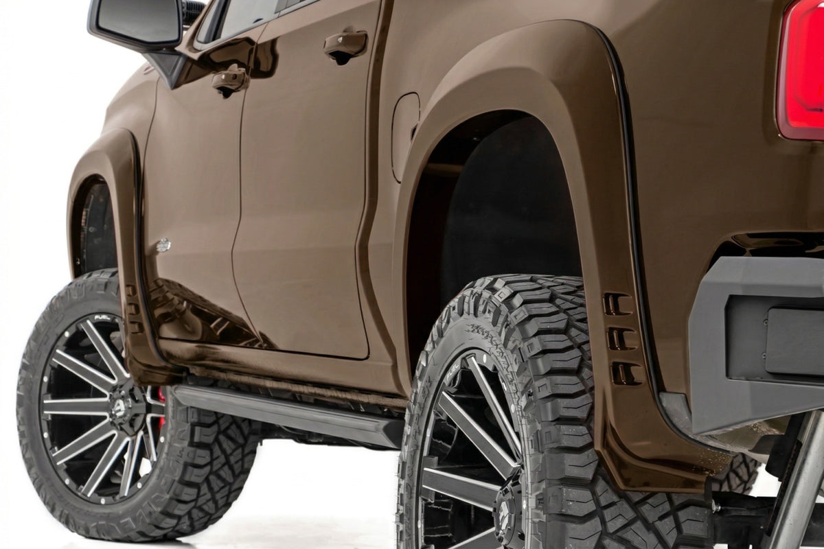 Rough Country Fender Flares | SF1 | GXN Deep Bronze | Chevy Silverado 1500 2WD/4WD (19-26)