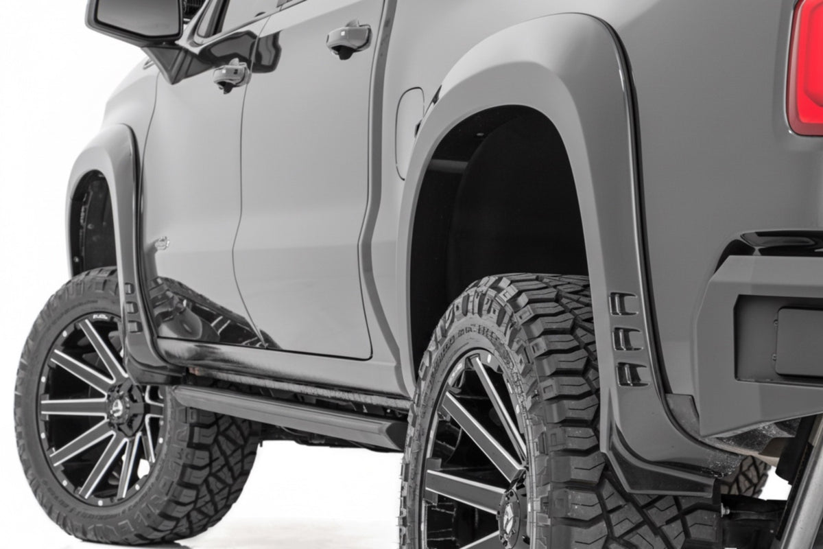 Rough Country Fender Flares | SF1 | GJI Shadow Gray | Chevy Silverado 1500 2WD/4WD (19-26)