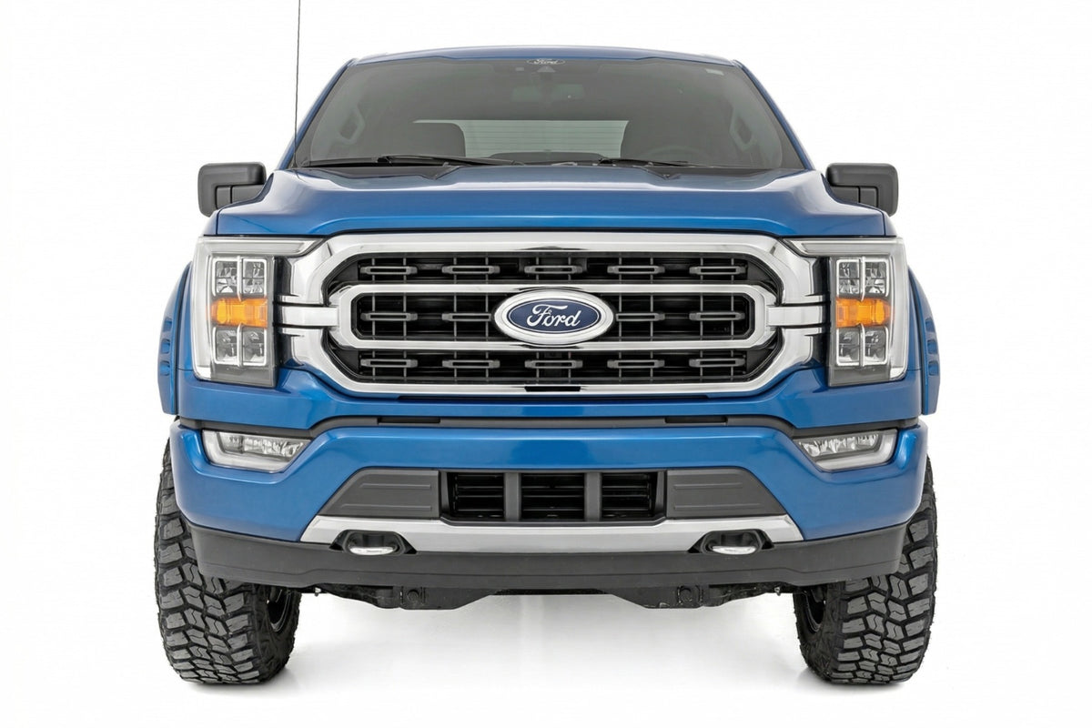 Rough Country SF1 Fender Flares | E9 Argon Blue | Ford F-150 2WD/4WD (2021-2026)