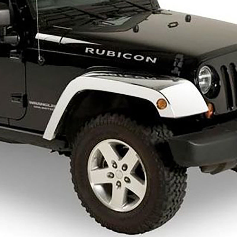Putco 07-18 Jeep Wrangler Chrome ABS Fender Flares