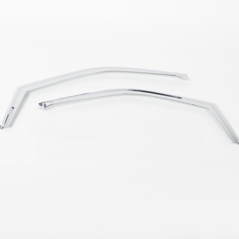 Putco 99-16 Ford SuperDuty Crew Cab/Ext Cab (Front Only) Element Chrome Window Visors