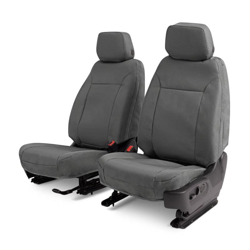 Covercraft 17-24 Nissan Armada Endura PrecisionFit Custom Front Row Seat Covers - Silver/Silver