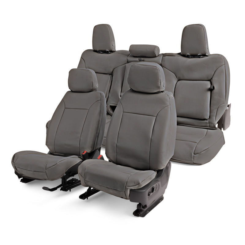 Covercraft 24-25 Ford F250-F550 King Ranch Leatherette PrecisionFit Custom Front Seat Covers - Stone
