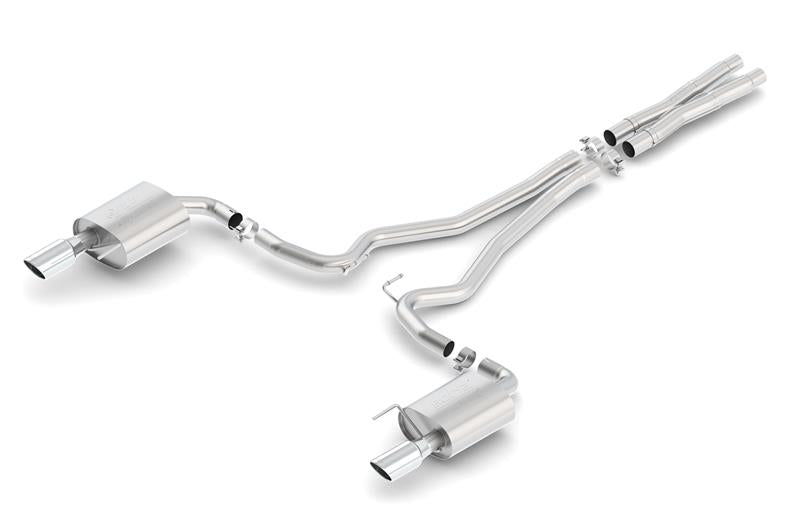 Borla Atak S Cat-Back 15-17 Ford Mustang GT 5.0L V8 MT/AT 2.5in pipe 4in tip