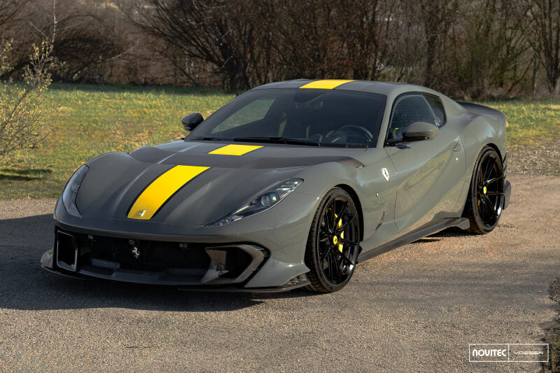 Vossen x Novitec NF10 22x12.5 - 5x114.3 BP - ET46 - Gloss Black Ferrari 812 Superfast/GTS Rear Wheel