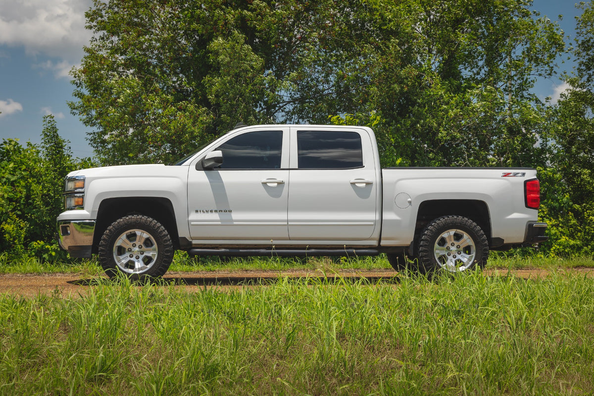 Rough Country Nerf Steps | 3-Inch Tube | Chevy/GMC 1500/2500HD/3500HD (07-19 & Classic)