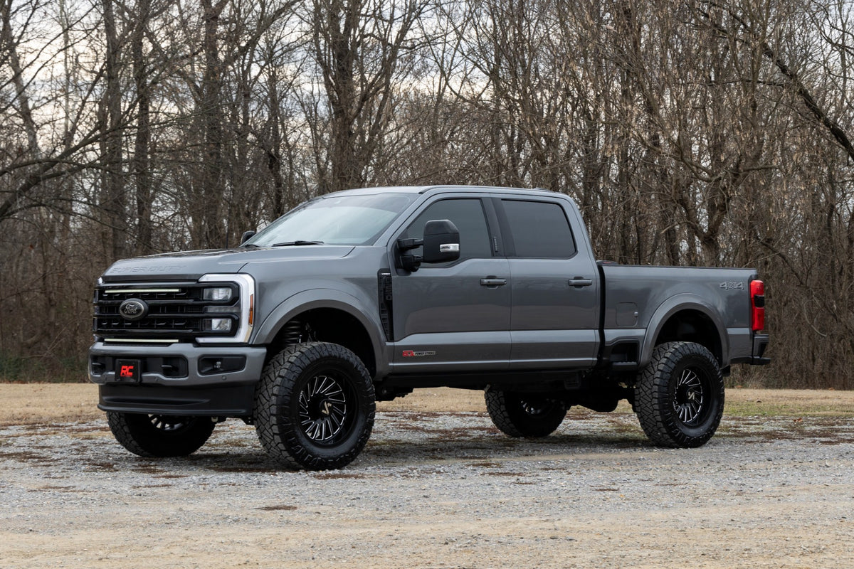 Rough Country Sport Fender Flares | Z1 Oxford White | Ford F-250/F-350 Super Duty (23-26)