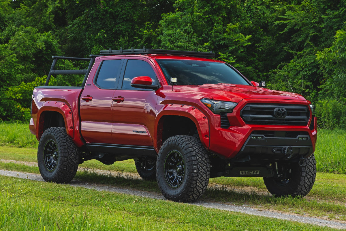 Rough Country Bed Rack | T-Slot Compatible | Aluminum | Toyota Tacoma 2WD/4WD (2024-2026)